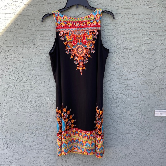 INC International Concepts Dresses & Skirts - I.N.C black floral dress